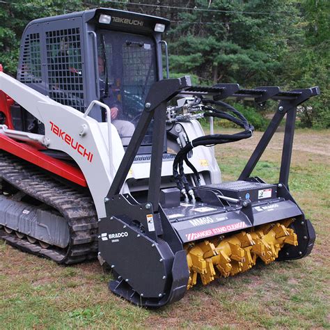 bradco60 skid steer mulching head teeth|bradco 60 magnum mulcher.